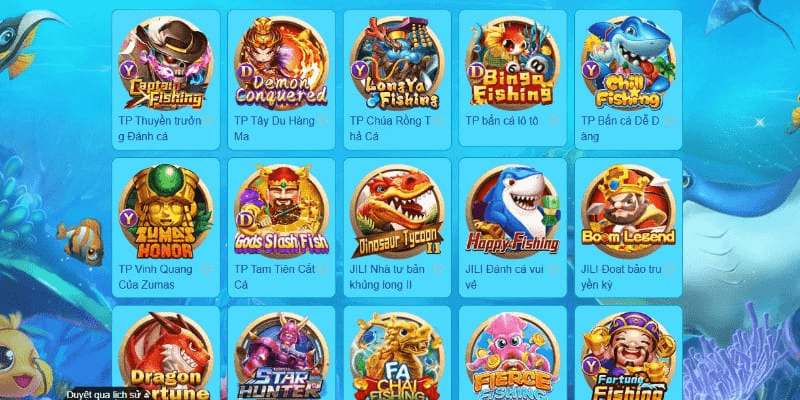 CQ9 Bắn Cá - Sảnh Game Săn Thưởng Đổi Quà Khủng Sân chơi hiện đang cung cấp nhiều thể loại game bắn cá đa dạng